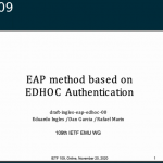 IETF Internet-Draft EDHOC Authentication